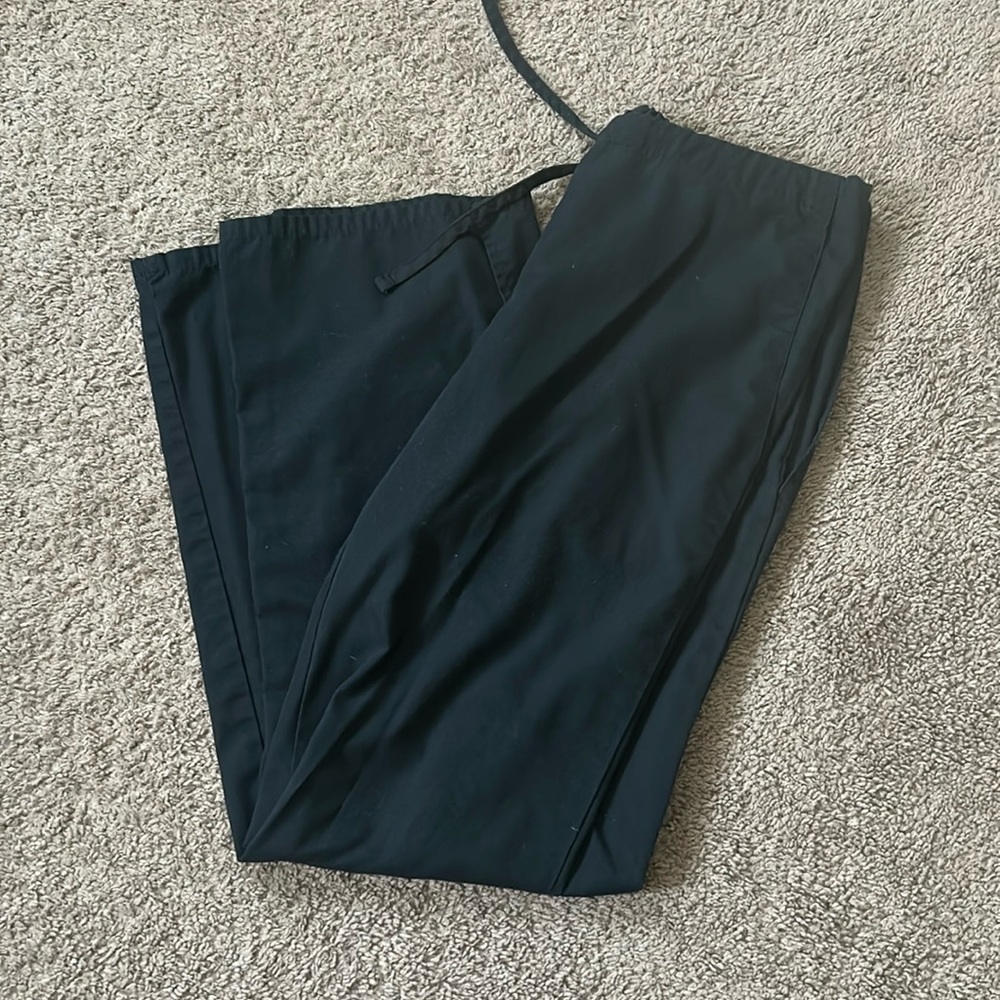 Women's black scrub pants